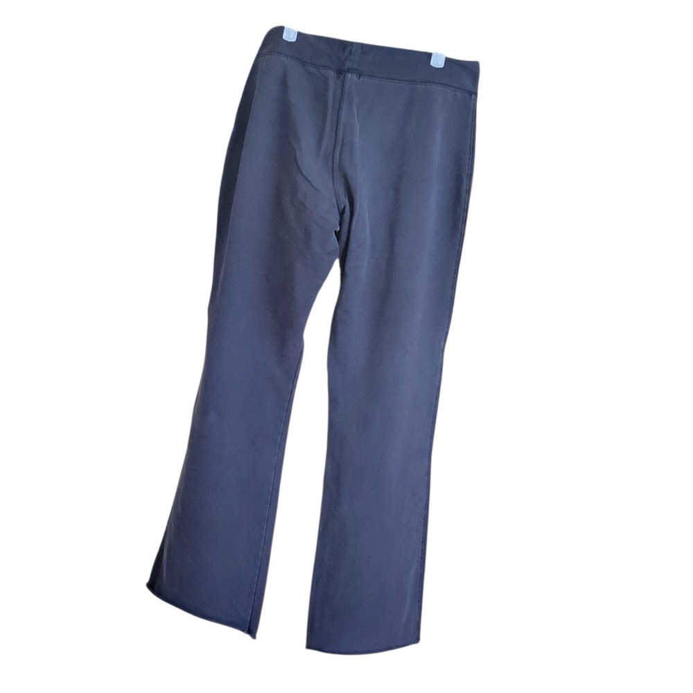 Athleta Brooklyn Mid Rise Ankle Pants Size 4 Black Pockets Striped Travel Gym